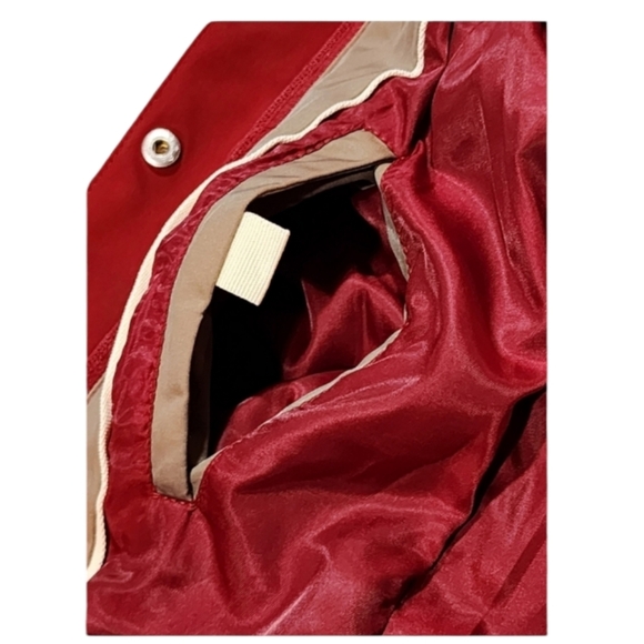 Jones New York red water resistant removeable hooded coat Size Med and Lg NEW - Picture 7 of 11